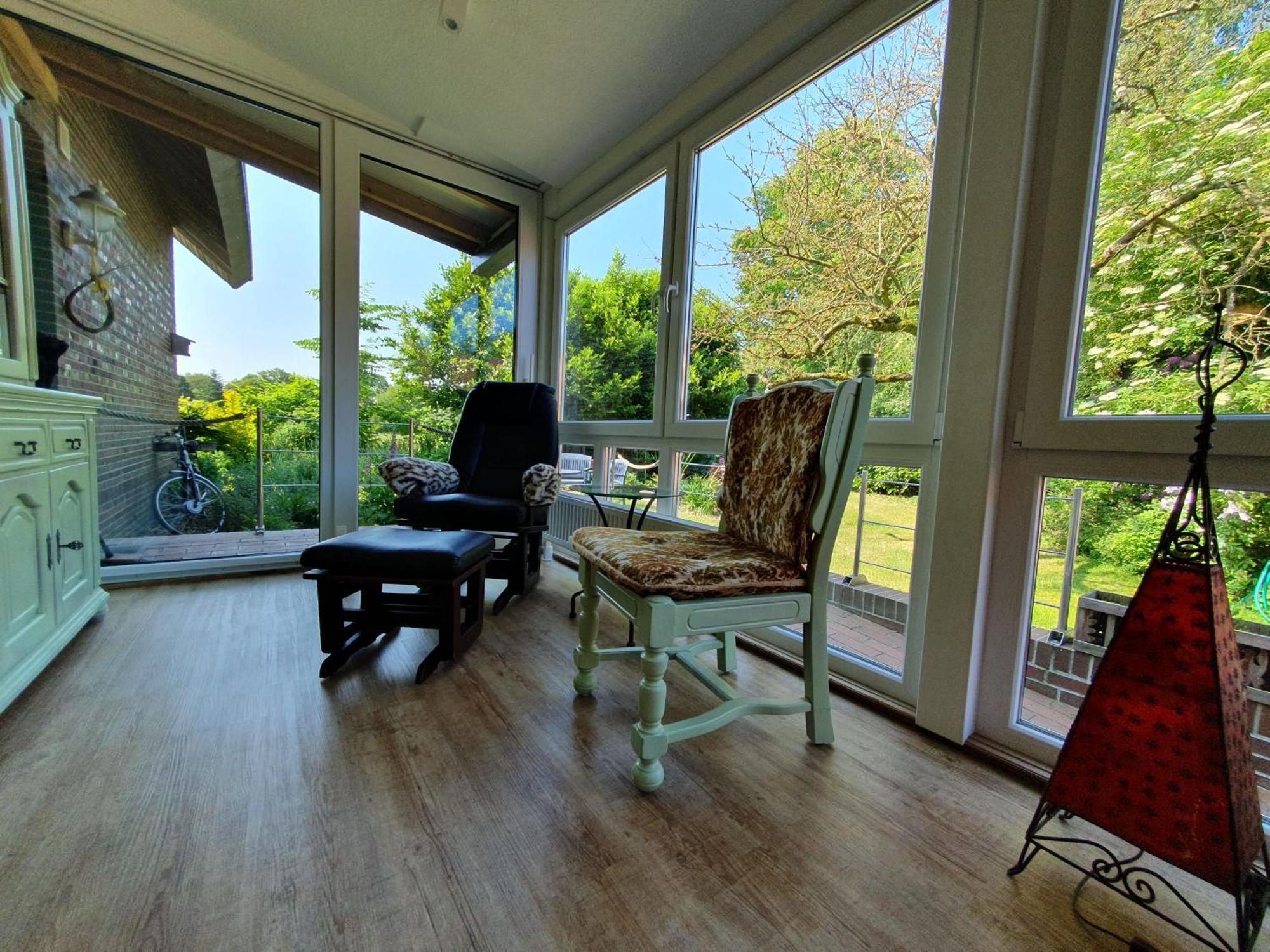 Ferienwohnung Am Traumgarten, 35646 Uplengen Bagian luar foto