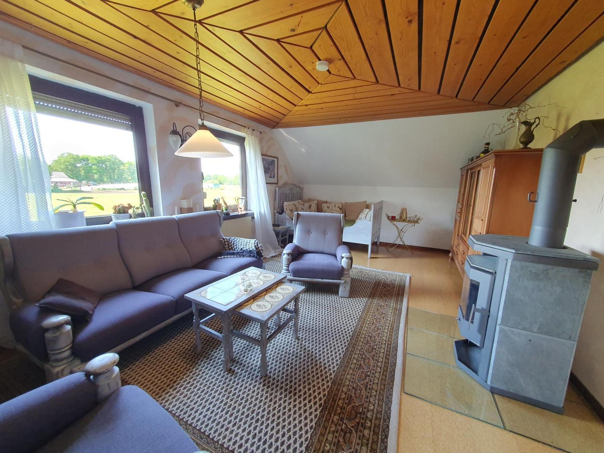 Ferienwohnung Am Traumgarten, 35646 Uplengen Bagian luar foto